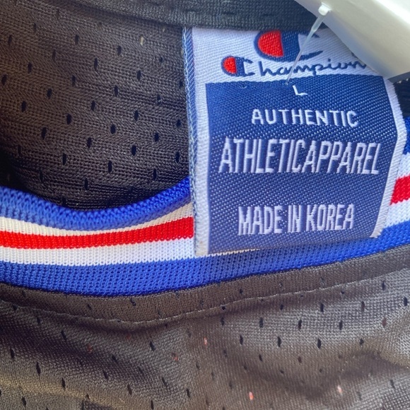 Vintage 90s Champion Space Jam Donald Duck Toon Squad Jersey Large Jordan Movie - Picture 8 of 10